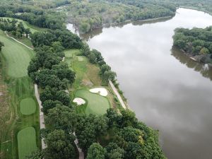 TPC Deere Run Aerial 16th Back